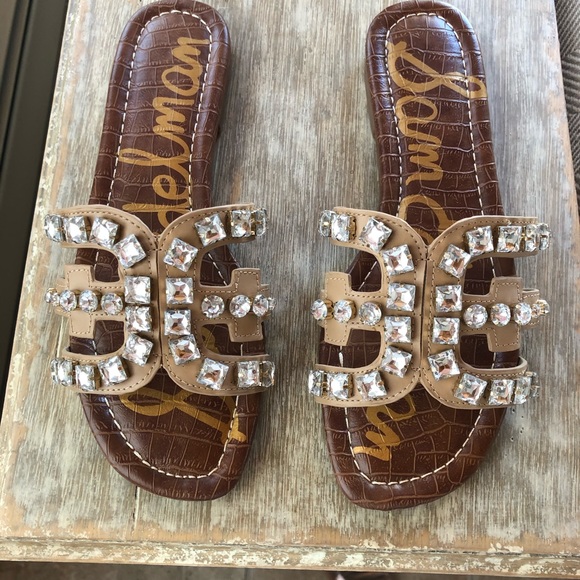 Sam Edelman Bay 2 Embellished Slide Sandal - Picture 2 of 6